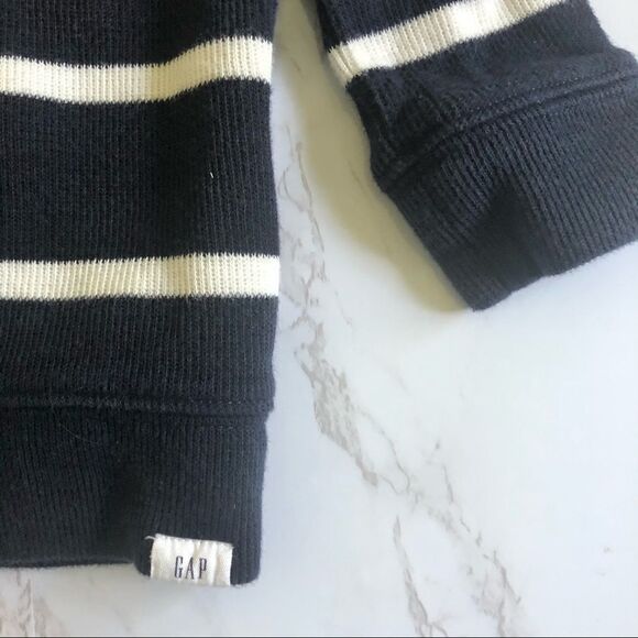 Gap Striped Toddler Sweater Navy 12-18 Months - Picture 2 of 4